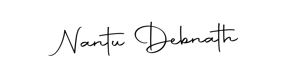 Make a short Nantu Debnath signature style. Manage your documents anywhere anytime using Autography-DOLnW. Create and add eSignatures, submit forms, share and send files easily. Nantu Debnath signature style 10 images and pictures png