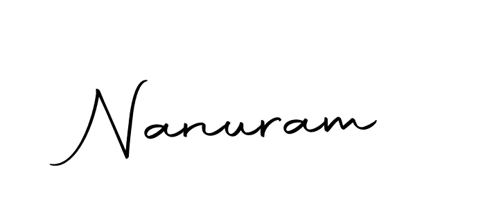 Make a beautiful signature design for name Nanuram. Use this online signature maker to create a handwritten signature for free. Nanuram signature style 10 images and pictures png