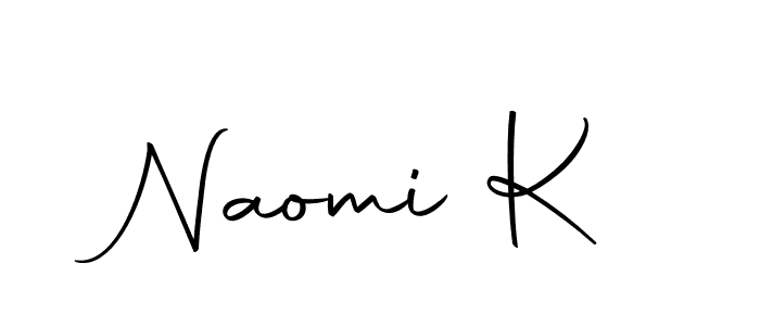 How to make Naomi K name signature. Use Autography-DOLnW style for creating short signs online. This is the latest handwritten sign. Naomi K signature style 10 images and pictures png