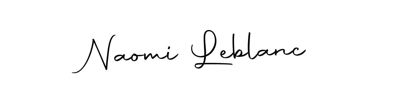 Naomi Leblanc stylish signature style. Best Handwritten Sign (Autography-DOLnW) for my name. Handwritten Signature Collection Ideas for my name Naomi Leblanc. Naomi Leblanc signature style 10 images and pictures png