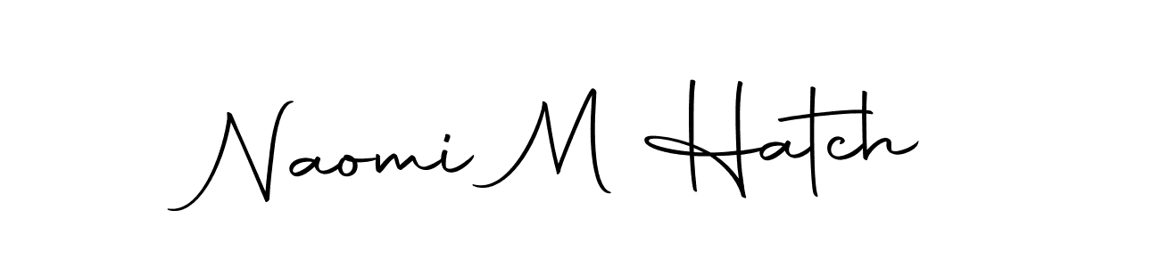 The best way (Autography-DOLnW) to make a short signature is to pick only two or three words in your name. The name Naomi M Hatch include a total of six letters. For converting this name. Naomi M Hatch signature style 10 images and pictures png