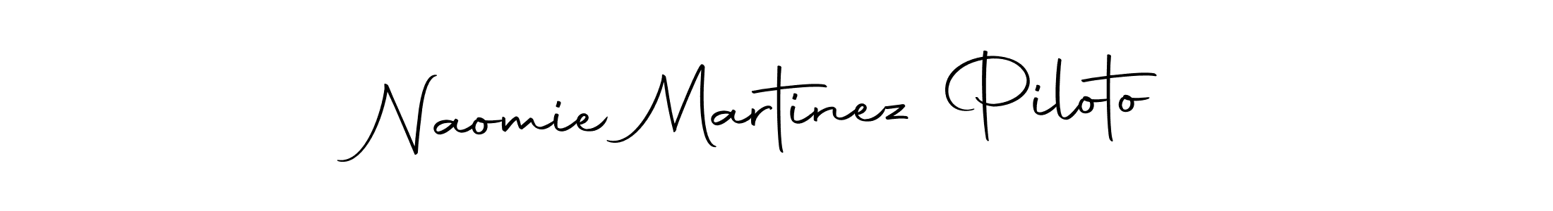 The best way (Autography-DOLnW) to make a short signature is to pick only two or three words in your name. The name Naomie Martinez Piloto include a total of six letters. For converting this name. Naomie Martinez Piloto signature style 10 images and pictures png