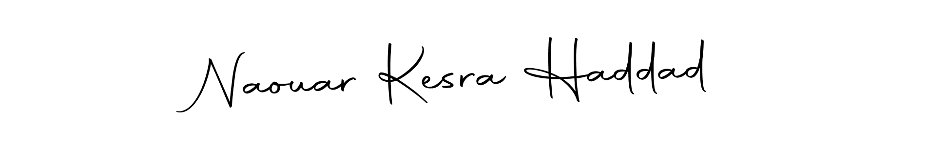 Here are the top 10 professional signature styles for the name Naouar Kesra Haddad. These are the best autograph styles you can use for your name. Naouar Kesra Haddad signature style 10 images and pictures png
