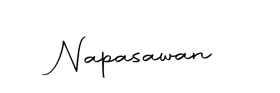 Make a beautiful signature design for name Napasawan. With this signature (Autography-DOLnW) style, you can create a handwritten signature for free. Napasawan signature style 10 images and pictures png