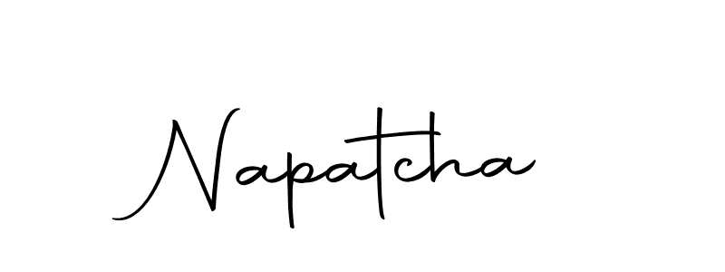 The best way (Autography-DOLnW) to make a short signature is to pick only two or three words in your name. The name Napatcha include a total of six letters. For converting this name. Napatcha signature style 10 images and pictures png