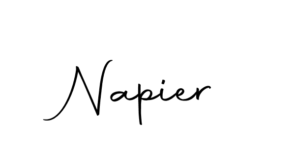 The best way (Autography-DOLnW) to make a short signature is to pick only two or three words in your name. The name Napier include a total of six letters. For converting this name. Napier signature style 10 images and pictures png