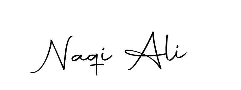 Create a beautiful signature design for name Naqi Ali. With this signature (Autography-DOLnW) fonts, you can make a handwritten signature for free. Naqi Ali signature style 10 images and pictures png
