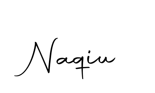 Design your own signature with our free online signature maker. With this signature software, you can create a handwritten (Autography-DOLnW) signature for name Naqiu. Naqiu signature style 10 images and pictures png