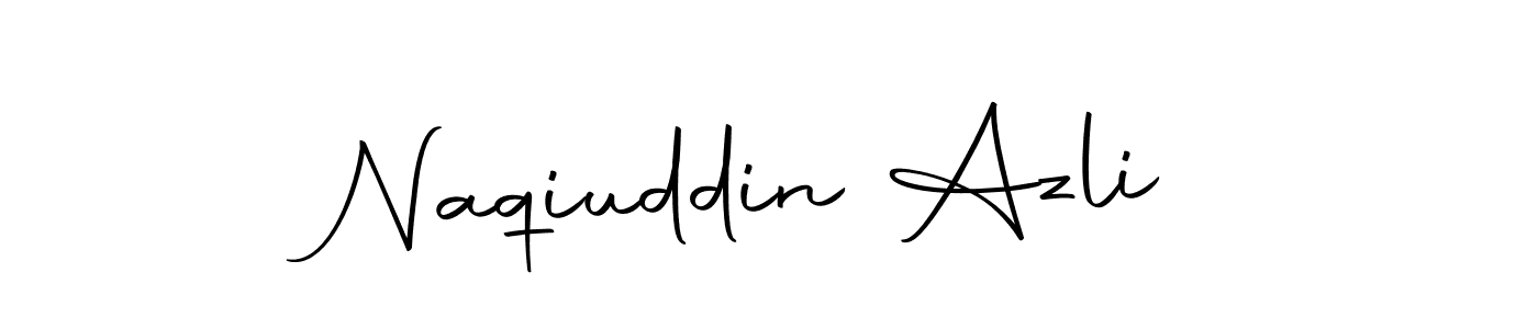 This is the best signature style for the Naqiuddin Azli name. Also you like these signature font (Autography-DOLnW). Mix name signature. Naqiuddin Azli signature style 10 images and pictures png