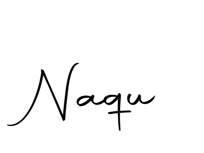 Make a beautiful signature design for name Naqu. With this signature (Autography-DOLnW) style, you can create a handwritten signature for free. Naqu signature style 10 images and pictures png