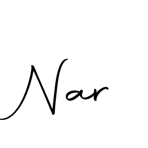 The best way (Autography-DOLnW) to make a short signature is to pick only two or three words in your name. The name Nar include a total of six letters. For converting this name. Nar signature style 10 images and pictures png