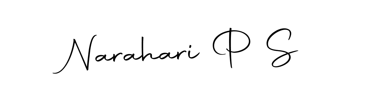 Here are the top 10 professional signature styles for the name Narahari P S. These are the best autograph styles you can use for your name. Narahari P S signature style 10 images and pictures png