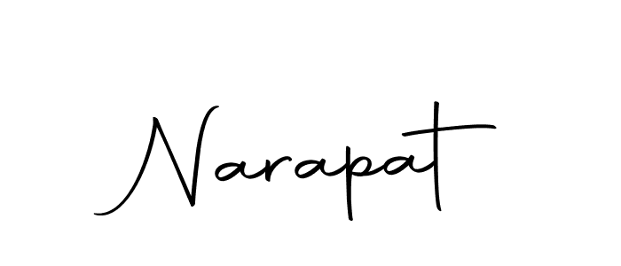 The best way (Autography-DOLnW) to make a short signature is to pick only two or three words in your name. The name Narapat include a total of six letters. For converting this name. Narapat signature style 10 images and pictures png