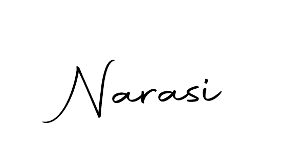 How to make Narasi signature? Autography-DOLnW is a professional autograph style. Create handwritten signature for Narasi name. Narasi signature style 10 images and pictures png