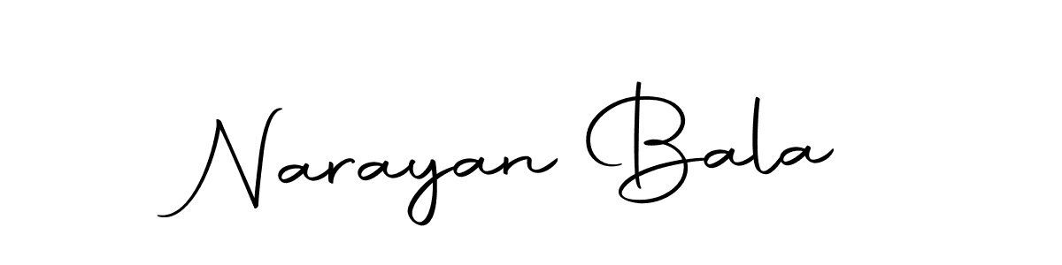 Design your own signature with our free online signature maker. With this signature software, you can create a handwritten (Autography-DOLnW) signature for name Narayan Bala. Narayan Bala signature style 10 images and pictures png