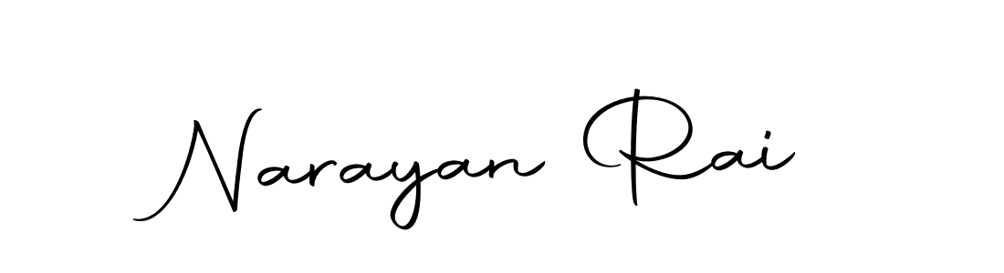 Create a beautiful signature design for name Narayan Rai. With this signature (Autography-DOLnW) fonts, you can make a handwritten signature for free. Narayan Rai signature style 10 images and pictures png