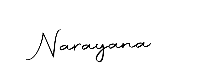 Make a beautiful signature design for name Narayana. With this signature (Autography-DOLnW) style, you can create a handwritten signature for free. Narayana signature style 10 images and pictures png