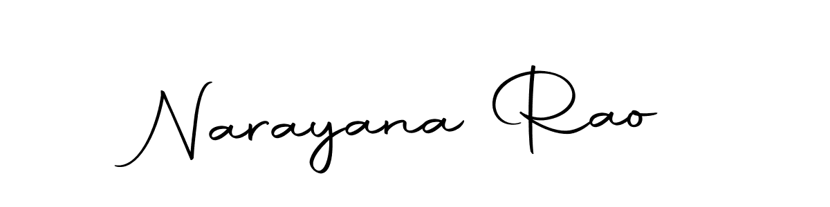 Make a beautiful signature design for name Narayana Rao. With this signature (Autography-DOLnW) style, you can create a handwritten signature for free. Narayana Rao signature style 10 images and pictures png