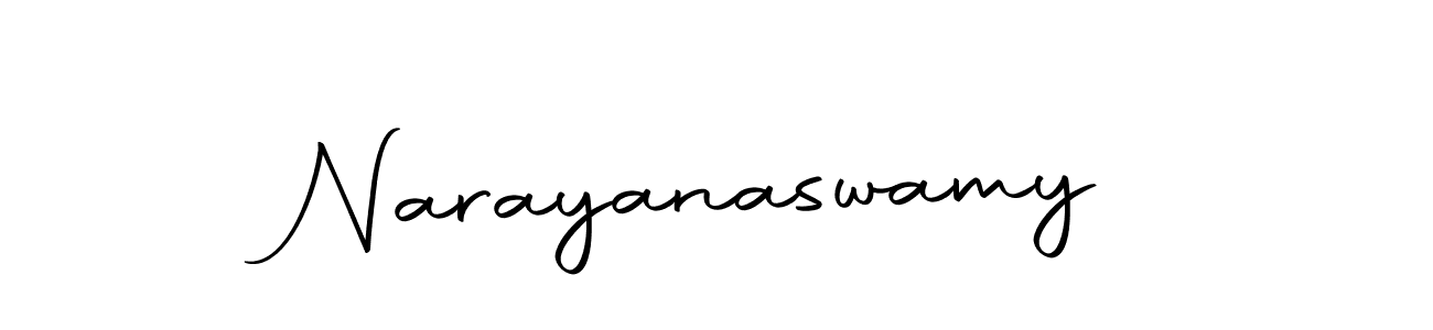 Create a beautiful signature design for name Narayanaswamy. With this signature (Autography-DOLnW) fonts, you can make a handwritten signature for free. Narayanaswamy signature style 10 images and pictures png