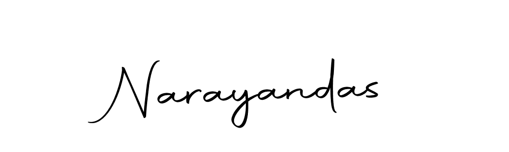 Design your own signature with our free online signature maker. With this signature software, you can create a handwritten (Autography-DOLnW) signature for name Narayandas. Narayandas signature style 10 images and pictures png