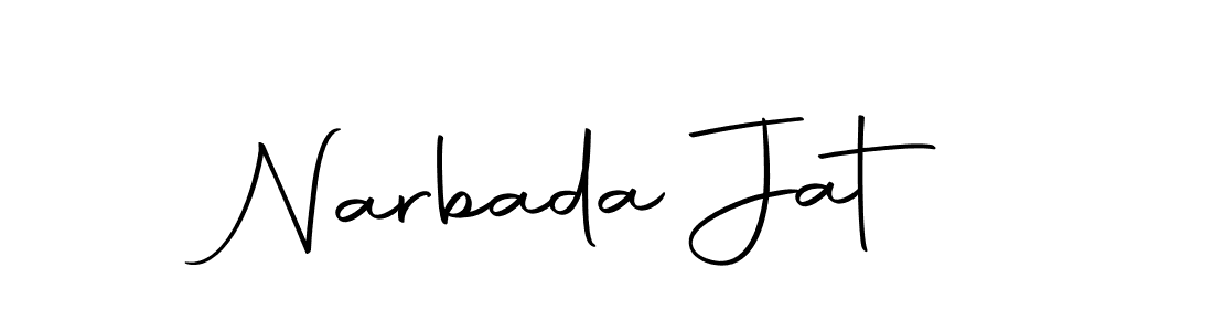 The best way (Autography-DOLnW) to make a short signature is to pick only two or three words in your name. The name Narbada Jat include a total of six letters. For converting this name. Narbada Jat signature style 10 images and pictures png