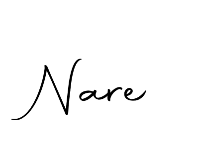 Here are the top 10 professional signature styles for the name Nare. These are the best autograph styles you can use for your name. Nare signature style 10 images and pictures png