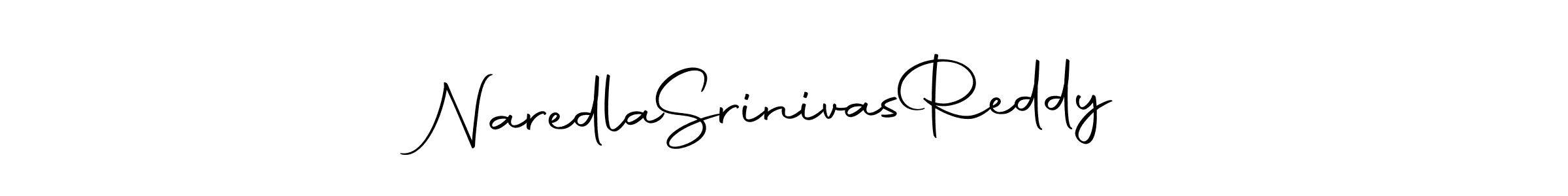 This is the best signature style for the Naredla  Srinivas  Reddy name. Also you like these signature font (Autography-DOLnW). Mix name signature. Naredla  Srinivas  Reddy signature style 10 images and pictures png