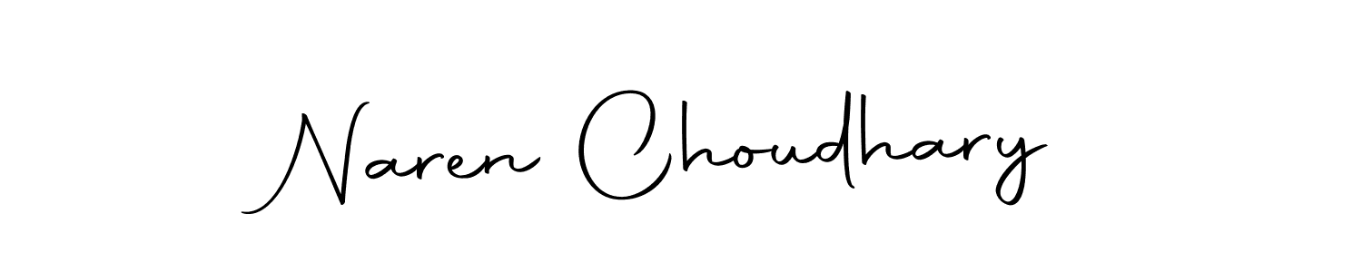 Naren Choudhary stylish signature style. Best Handwritten Sign (Autography-DOLnW) for my name. Handwritten Signature Collection Ideas for my name Naren Choudhary. Naren Choudhary signature style 10 images and pictures png
