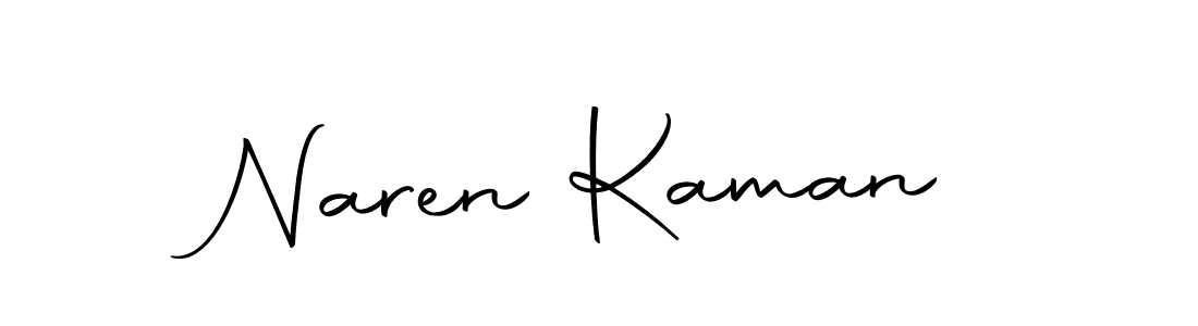 How to make Naren Kaman name signature. Use Autography-DOLnW style for creating short signs online. This is the latest handwritten sign. Naren Kaman signature style 10 images and pictures png