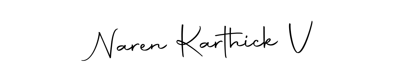 Once you've used our free online signature maker to create your best signature Autography-DOLnW style, it's time to enjoy all of the benefits that Naren Karthick V name signing documents. Naren Karthick V signature style 10 images and pictures png