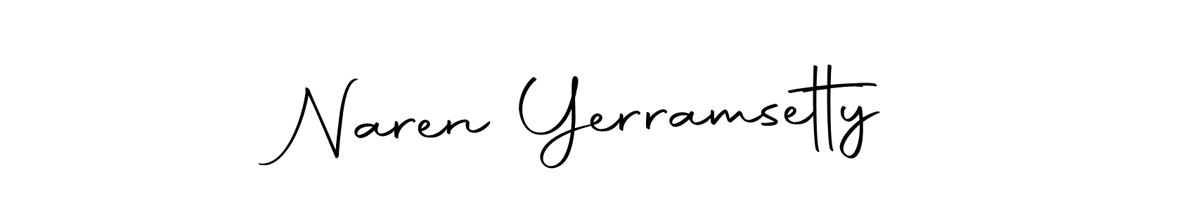 Also we have Naren Yerramsetty name is the best signature style. Create professional handwritten signature collection using Autography-DOLnW autograph style. Naren Yerramsetty signature style 10 images and pictures png