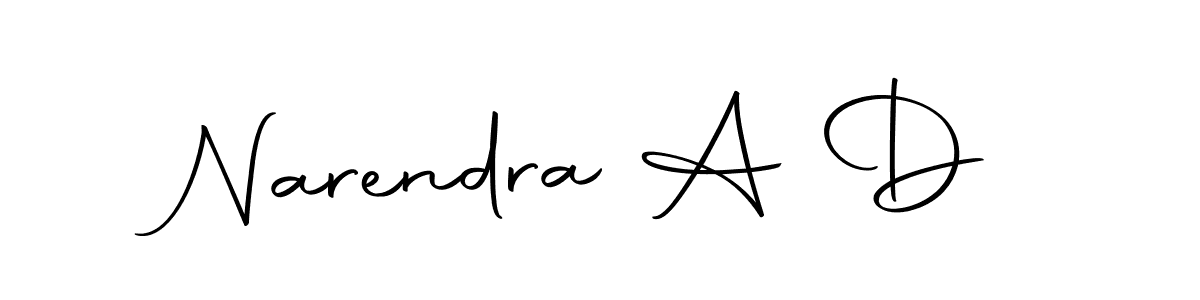 How to make Narendra A D signature? Autography-DOLnW is a professional autograph style. Create handwritten signature for Narendra A D name. Narendra A D signature style 10 images and pictures png