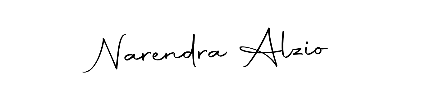 Make a beautiful signature design for name Narendra Alzio. Use this online signature maker to create a handwritten signature for free. Narendra Alzio signature style 10 images and pictures png