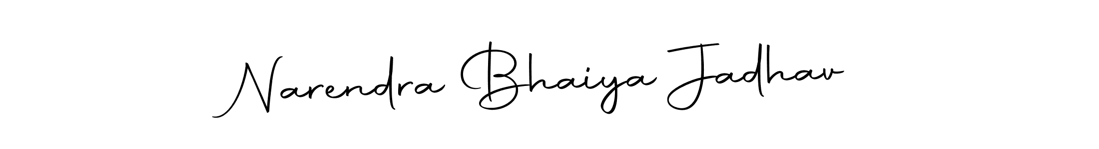 Also we have Narendra Bhaiya Jadhav name is the best signature style. Create professional handwritten signature collection using Autography-DOLnW autograph style. Narendra Bhaiya Jadhav signature style 10 images and pictures png