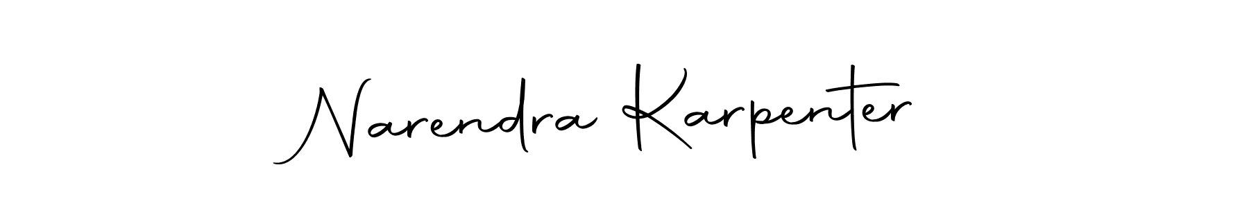 Narendra Karpenter stylish signature style. Best Handwritten Sign (Autography-DOLnW) for my name. Handwritten Signature Collection Ideas for my name Narendra Karpenter. Narendra Karpenter signature style 10 images and pictures png