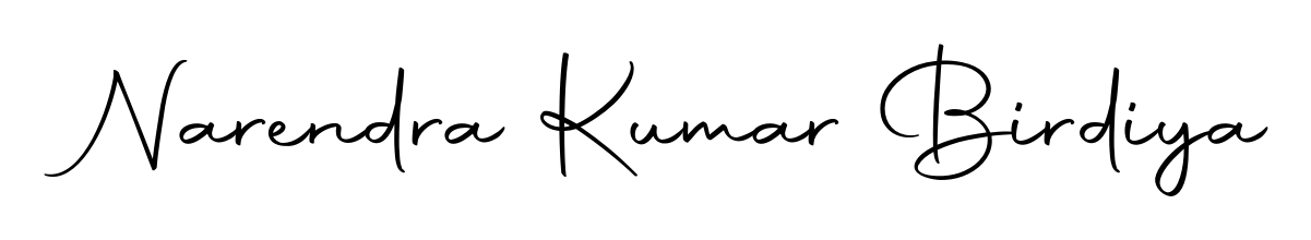 Enhance your business communications with Narendra Kumar Birdiya signature in Autography-DOLnW lettering. Clean, modern, and universally compatible. Narendra Kumar Birdiya signature style 10 images and pictures png