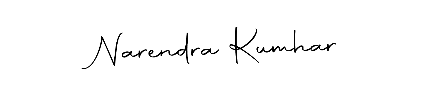 Create a beautiful signature design for name Narendra Kumhar. With this signature (Autography-DOLnW) fonts, you can make a handwritten signature for free. Narendra Kumhar signature style 10 images and pictures png