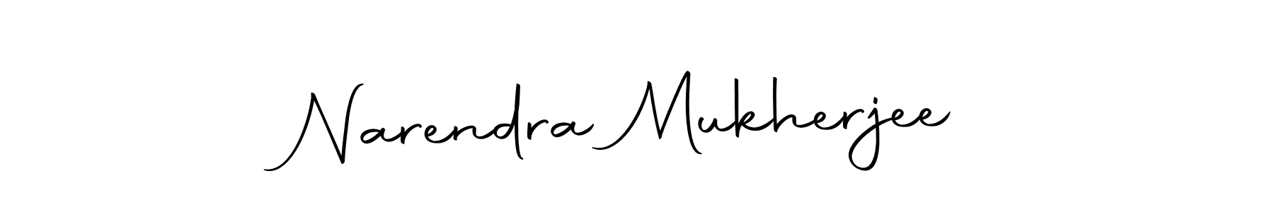 Create a beautiful signature design for name Narendra Mukherjee. With this signature (Autography-DOLnW) fonts, you can make a handwritten signature for free. Narendra Mukherjee signature style 10 images and pictures png