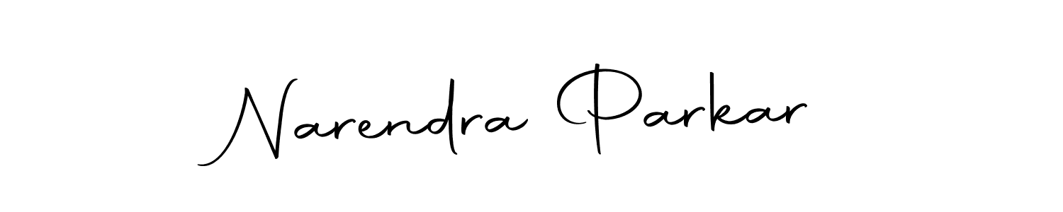 Design your own signature with our free online signature maker. With this signature software, you can create a handwritten (Autography-DOLnW) signature for name Narendra Parkar. Narendra Parkar signature style 10 images and pictures png