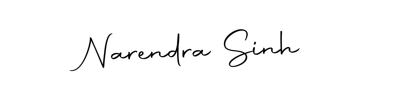 Narendra Sinh stylish signature style. Best Handwritten Sign (Autography-DOLnW) for my name. Handwritten Signature Collection Ideas for my name Narendra Sinh. Narendra Sinh signature style 10 images and pictures png