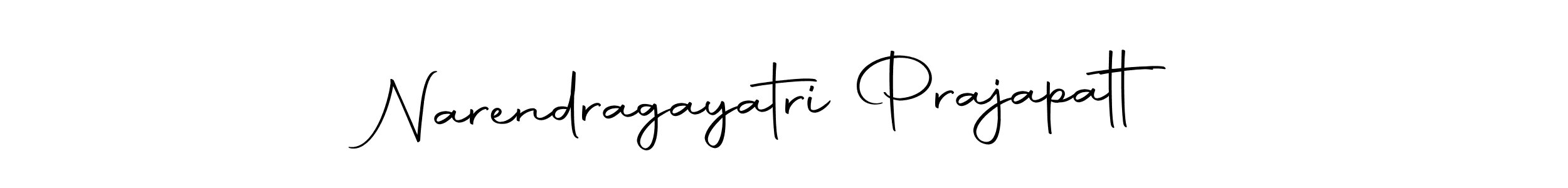 How to make Narendragayatri Prajapatt signature? Autography-DOLnW is a professional autograph style. Create handwritten signature for Narendragayatri Prajapatt name. Narendragayatri Prajapatt signature style 10 images and pictures png