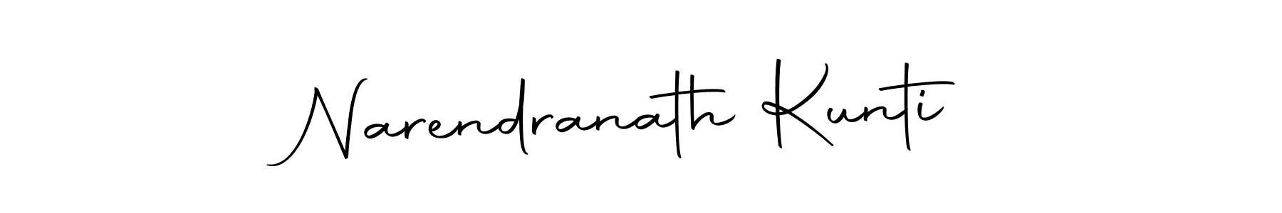 Use a signature maker to create a handwritten signature online. With this signature software, you can design (Autography-DOLnW) your own signature for name Narendranath Kunti. Narendranath Kunti signature style 10 images and pictures png