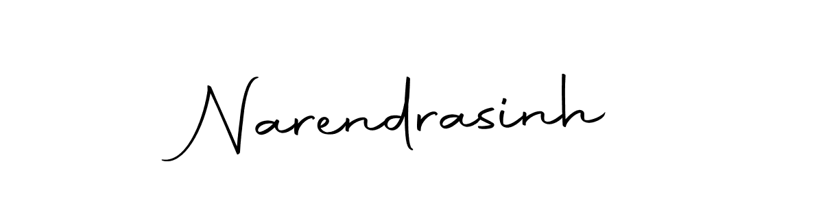 Make a beautiful signature design for name Narendrasinh. With this signature (Autography-DOLnW) style, you can create a handwritten signature for free. Narendrasinh signature style 10 images and pictures png