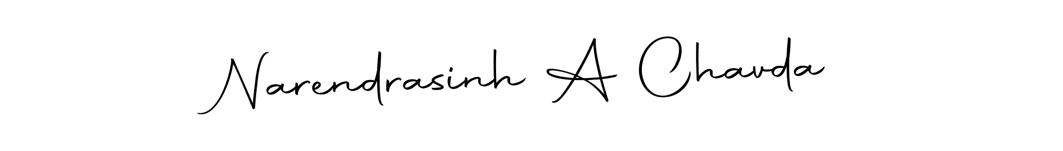 Make a short Narendrasinh A Chavda signature style. Manage your documents anywhere anytime using Autography-DOLnW. Create and add eSignatures, submit forms, share and send files easily. Narendrasinh A Chavda signature style 10 images and pictures png