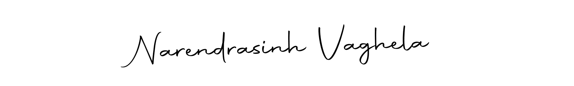 Design your own signature with our free online signature maker. With this signature software, you can create a handwritten (Autography-DOLnW) signature for name Narendrasinh Vaghela. Narendrasinh Vaghela signature style 10 images and pictures png