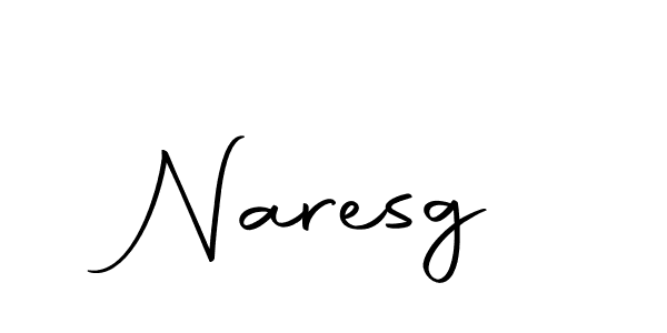 How to make Naresg signature? Autography-DOLnW is a professional autograph style. Create handwritten signature for Naresg name. Naresg signature style 10 images and pictures png