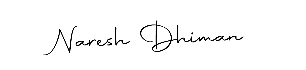 How to make Naresh Dhiman signature? Autography-DOLnW is a professional autograph style. Create handwritten signature for Naresh Dhiman name. Naresh Dhiman signature style 10 images and pictures png