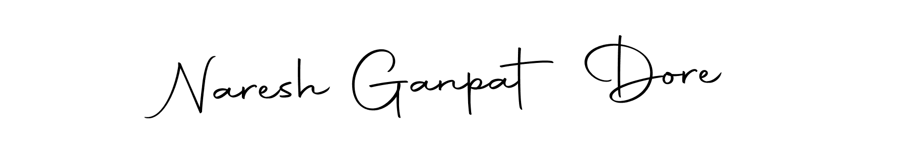 Make a beautiful signature design for name Naresh Ganpat Dore. With this signature (Autography-DOLnW) style, you can create a handwritten signature for free. Naresh Ganpat Dore signature style 10 images and pictures png