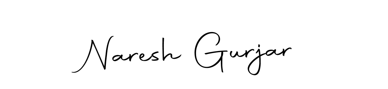 How to make Naresh Gurjar signature? Autography-DOLnW is a professional autograph style. Create handwritten signature for Naresh Gurjar name. Naresh Gurjar signature style 10 images and pictures png