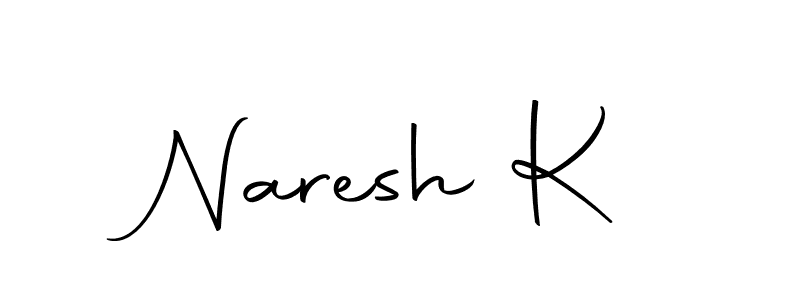Make a short Naresh K signature style. Manage your documents anywhere anytime using Autography-DOLnW. Create and add eSignatures, submit forms, share and send files easily. Naresh K signature style 10 images and pictures png